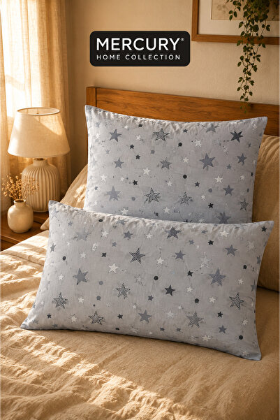 Mercury Pillowcase 2 Pieces |   Cotton |   Covered Design
