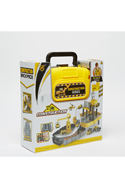 PlayFun Set Parcare Ghiuzdan, Setul santier constructii jucarii ingineresti d...
