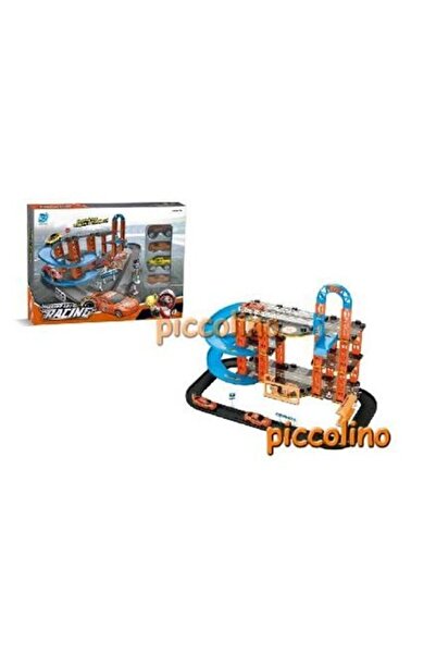 PlayFun Race Car Parking Set - Toy for Children, Role Play, Stimulates Childr...