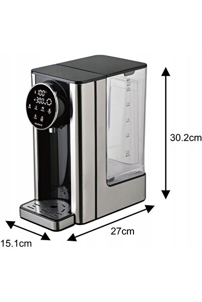 Klausberg Distribuitor de apă fierbinte, dozator, 2.7L, 2600W, fierbător, apa...