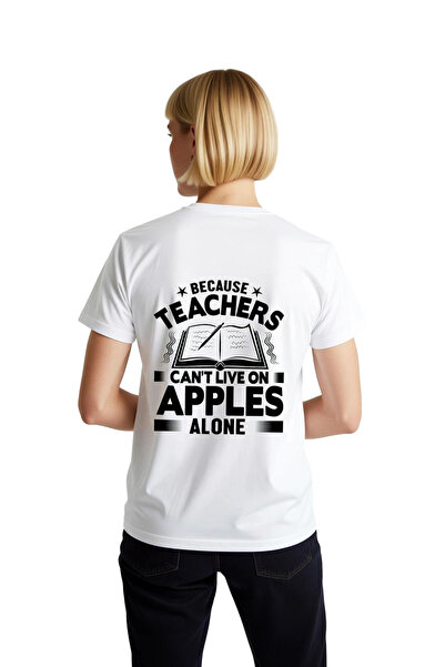 PayBuy Women's Teacher Theme Printed T-Shirt Book Pattern Relaxed Fit Casual ...