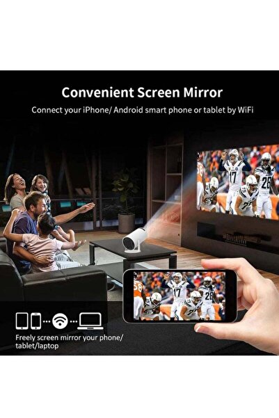 Generic HY300 Android 11 WIFI Smart Portable Projector