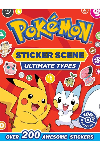 Farshore Pokémon Ultimate Types Sticker Scene (Over 200 Stickers)