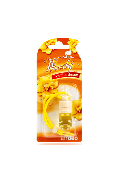 Alista Home Odorizant auto cu parfum lemnos de vanilie, 4 ml