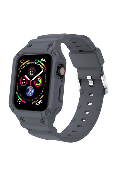 Choice22 38mm 40mm 41mm blue gray Case for Compatible for Apple Watch 45mm 44...