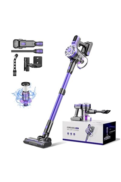 Seve Shop SeveShop ®   Aspirator vertical fără fir V08, 180W, 13000Pa, Filtra...