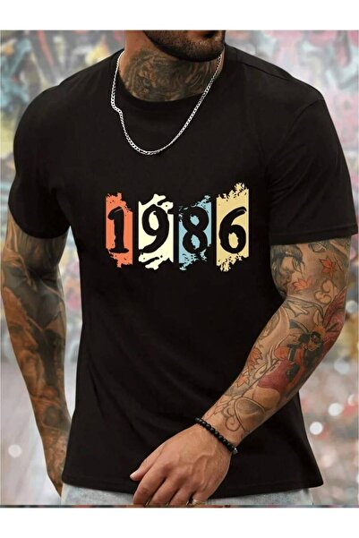 45 BPM Men'sew Summer 'S Stylish Casual Short-Sleeve-Shirt Featuring Number P...