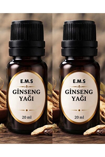 E.M.S AVM 2 X 20 ml Ginseng Oil.