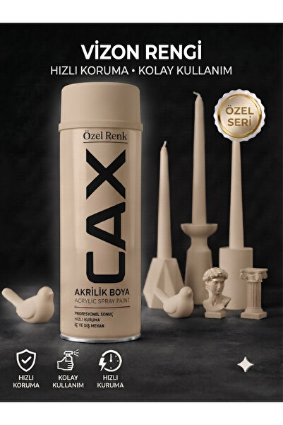 caxcolors Akrilik Sprey Boya 400 ml Mobilya Hobi Boyası
