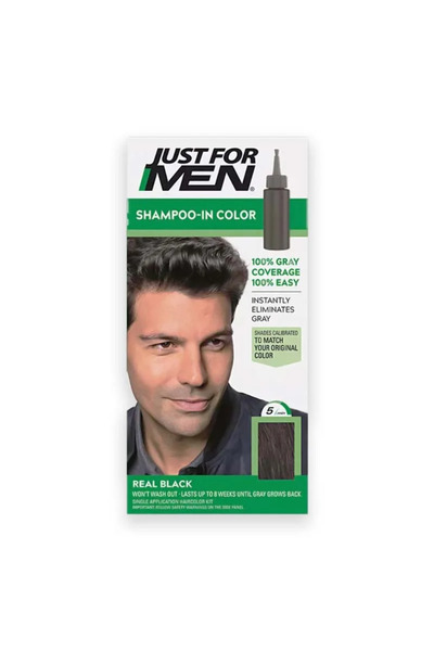 Just For Men Σαμπουάν Μαλλιών - Σετ Σαμπουάν Βαφής Μαλλιών σε Χρώμα H-55 Πραγ...