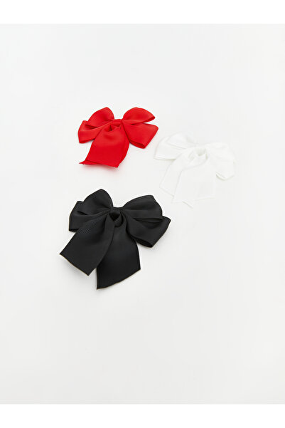 LC Waikiki Bow-Patterned Baby Girls' Hair Clip 3-pack