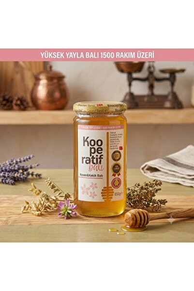 Binboğa Kooperatif Keven ve Kekik Balı 650g