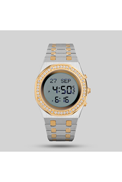 Generic Brand Luxury Modern Women's Al Fajr Watch - Two Tone Gold Al279Ttgg