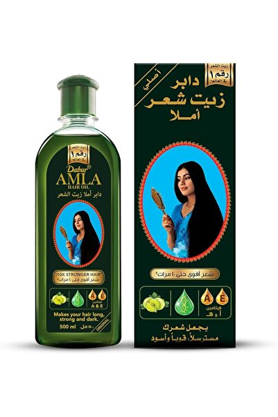 Dabur زيت الأملا للشعر 500 مل |   10 أضعاف الأقوى |   مُغنى بالأملا والزيوت ا...