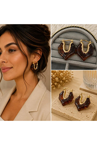 Bozhi Earrings Steel Stylish Gift