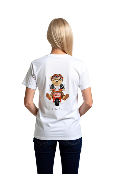 PayBuy Ride on Motorcycle Style Printed Women's T-Shirt