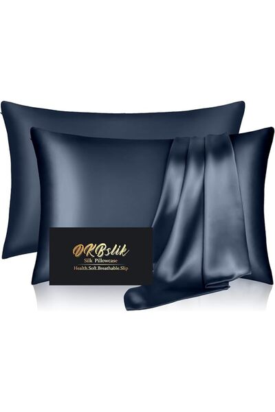 GENERAL DKBslik Silk Pillowcase for Hair and Skin, Mulberry Silk Pillow Cases...