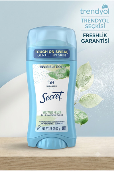 Secret Shower Fresh Kadın Stick Deodorant 73g - Ferah Duş Etkisi Ter Önleyici