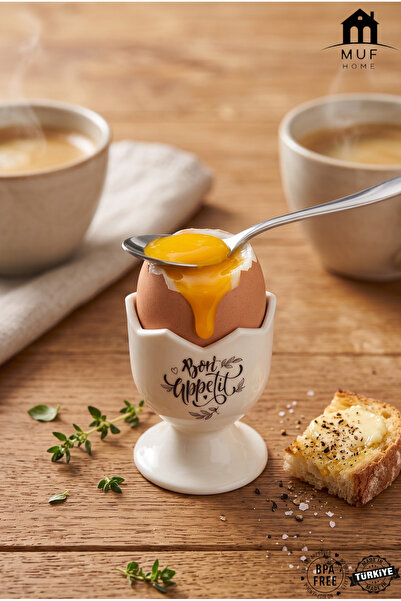 MUF HOME Kahvaltılık Sunum Için Yumurtalık BPA İçermez Özel Tasarım Yumurtalı...