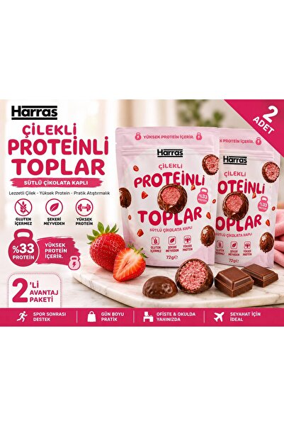 Harras Proteinli Meyve Topu 2x72g