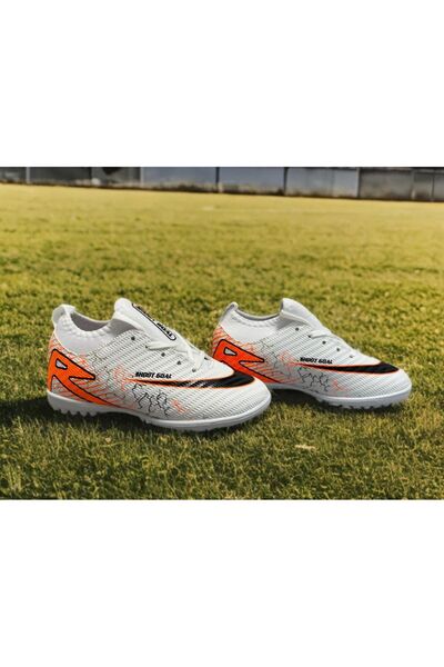 sinmm Men's Children's Football Shoes with Socks for Artificial Turf and Flat...