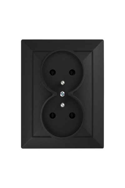 ABEX PEARL DOBĂRĂ PRIZĂ P/TZ/U NEGRU MAT - E+9001517