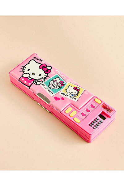 REDTAG Girls Pink Hello Kitty Toy Phone Pencil Case with Calculator
