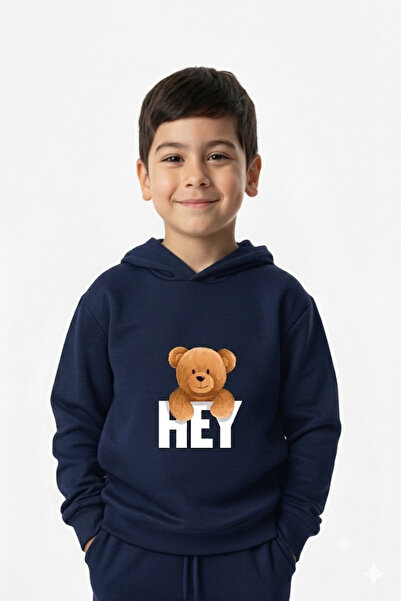 Let's Wear Hey Printed Baseball Printed Premium Sweatshirt & Sweatpants Set f...