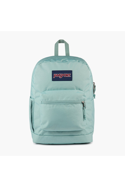 Jansport Solid Backpack with Adjustable Straps and Zip Closure - 15x32x42 cms