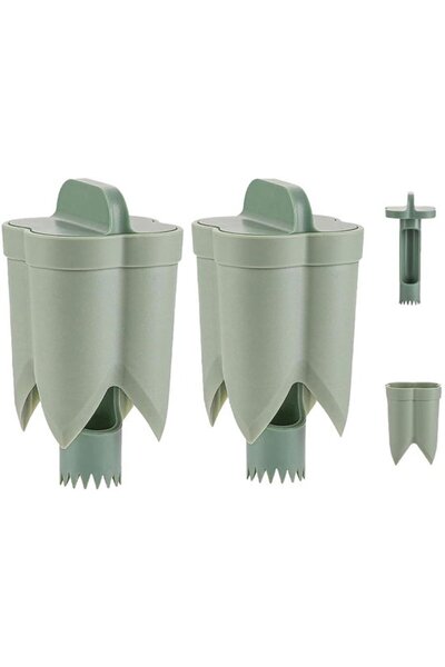 STARSTAR Chili seed remover, vegetable core remover, 2-pack, green.