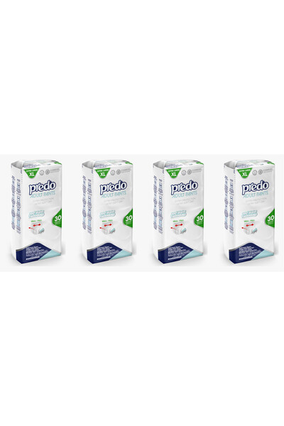 PREDO Pampers/Pachet promo scutece adulți tip chilot – 4×30 buc/set, marimea ...