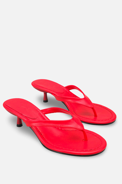 Liza Shoes Emy Women's Short Heeled Flip-Flops A012- K680