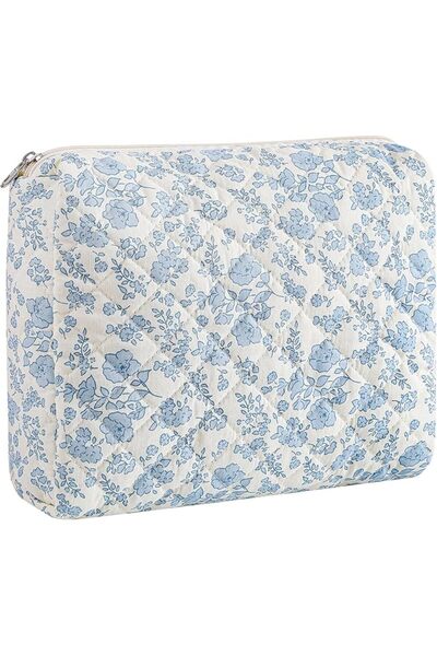 HHQQWZ Makeup Bag Travel Cosmetic Bag for Women Girls, Zipper Make Up Pouch, ...