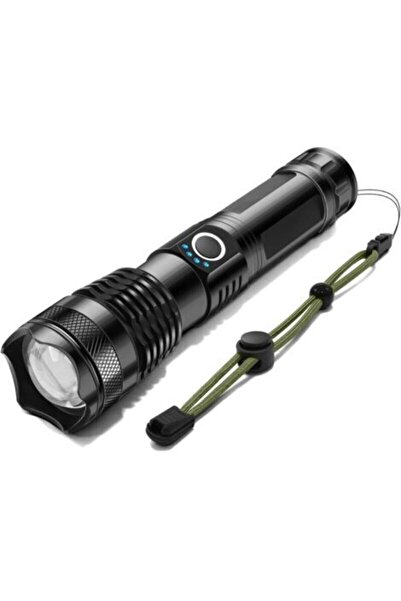 STARSTAR 700lm USB rechargeable waterproof flashlight.
