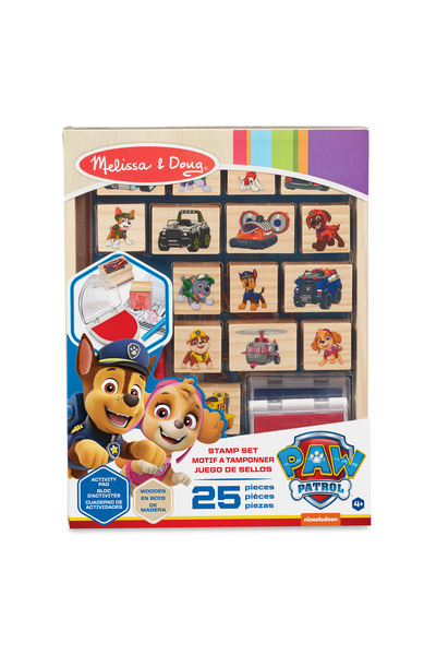 Melissa and Doug Paw Patrol Wooden Stamps Activity Set