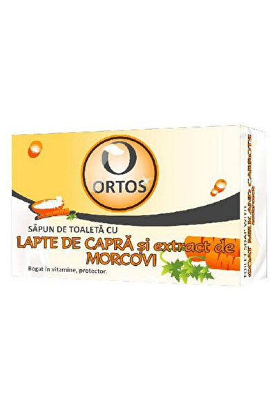 Ortos Prod Goat Milk Soap with Carrot Extract Ortos Prod, 100 g