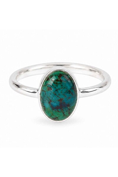 craftmystic Δαχτυλίδι Ασημένιο 925 με Οβάλ Κρισοκόλα – Εσωτερική Ηρεμία και Κ...