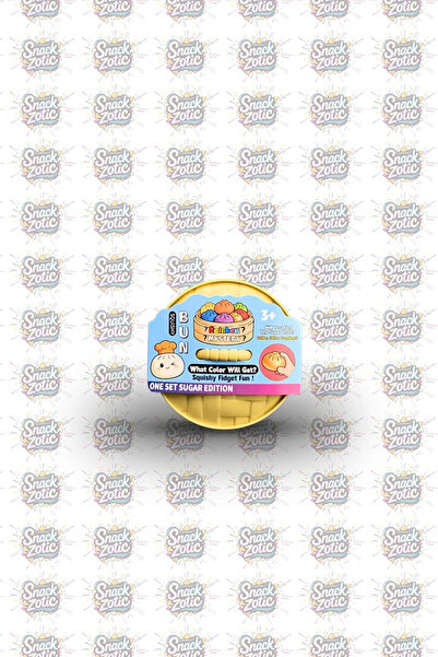 snack zotic Squishy Bun Rainbow Mystery Büyük Boy (XL) Simli Çin Mantısı Squi...