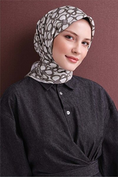 Armine Satin Silk Scarf 9638D-87