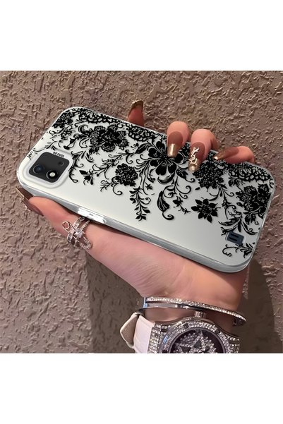CHICASELUX حافظة متوافقة مع هاتف Realme C11 2021، حافظة أنيقة من الدانتيل الأ...