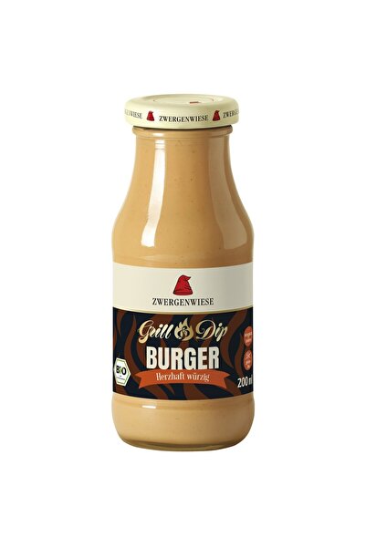 Zwergenwiese Sos pentru burger, organic, fără gluten, 200ml