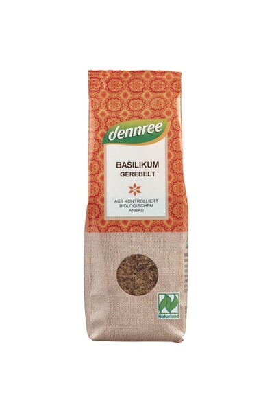 Dennree Basilică tocată organică, 25g