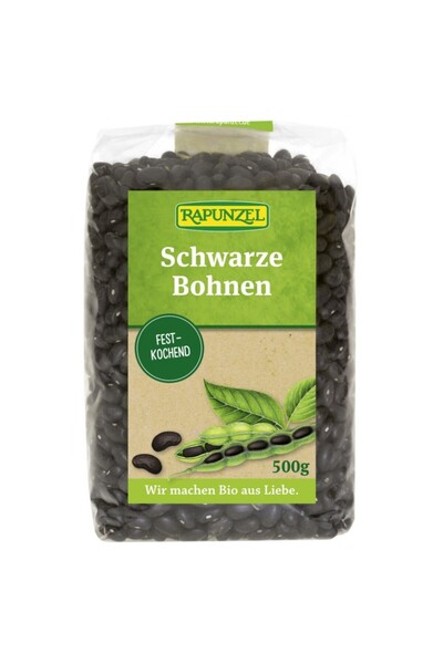Rapunzel Fasole neagră bio, 500g