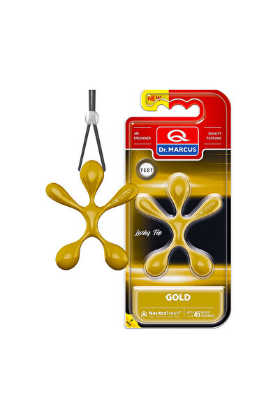 Alista Home Odorizant auto Dr. Marcus Lucky Top Gold, efect minim de 2 săptămâni