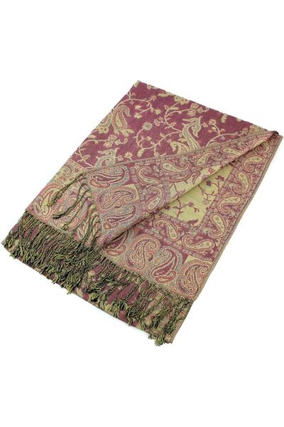 GENERAL PASKMLNA womens Paisley Pashmina Pashmina Shawl