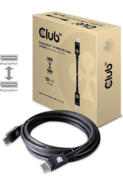 Other Καλώδιο Club3D DisplayPort Αρσενικό - DisplayPort Αρσενικό 3μ Μαύρο (CA...
