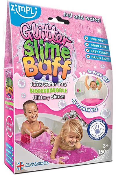 Zimpli Kids Glitter Slime Baff Purple من Zimpli Kids، يحول الماء إلى سلايم لز...
