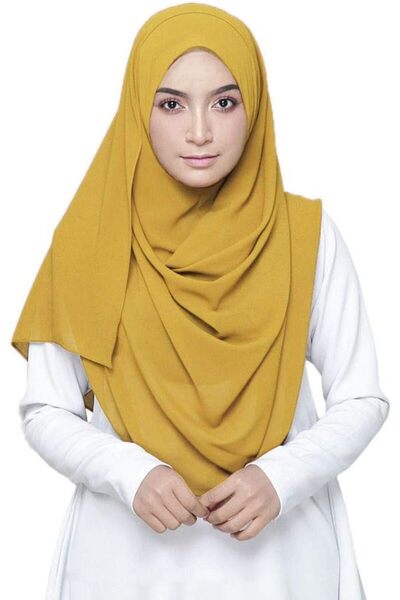 LMVERNA Solid Color Bubble Chiffon Scarf for Women Fashion Soft Hijab Long Sc...