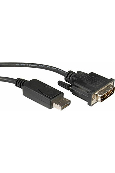 Roline Καλώδιο DVI-D αρσενικό σε DisplayPort αρσενικό, 2μ, Μαύρο (11.04.5610)
