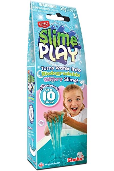 Zimpli Kids جل جليتر سلايم بلاي أكوا من زيمبلي كيدز، يحول الماء إلى سلايم لزج...